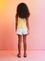 BATA LISTRADA AMARELO - comprar online
