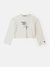 TEE CROPPED ML PEROLA - comprar online
