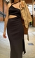 VESTIDO RIBANA MIDI PRETO