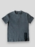 T SHIRT TEXTURIZADA CINZA