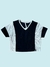 BLUSA AZUL COM TELA