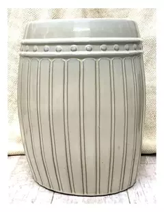 Asiento/mesa decorativa de cerámica "barril" - comprar online