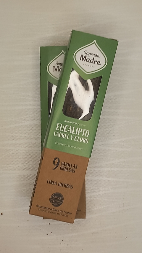 EUCALIPTO LAUREL Y CEDRO x 1