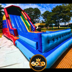 TOBOGÃ GRANDE SLIDE C/ PISCINA - C/2 MOTORES - 10.45m x 6.50m x 6.50m na internet