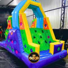 MINI TOBOGÃ COM ESCALADA - C/ MOT0R - 4.20m x 2.10m x 3,00 na internet