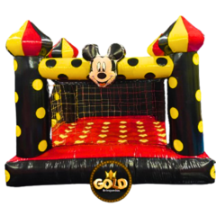 CASTELO PULA PULA DO MICKEY COM TELA - C/ MOTOR - 2,80m x 2,80m x 2.40m - comprar online