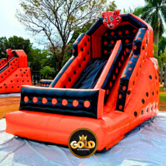 TOBOGÃ PREMIUM SLIDE 2 EM 1 TIGRÃO - C/ MOTOR - 5.00m x 2.80m - comprar online