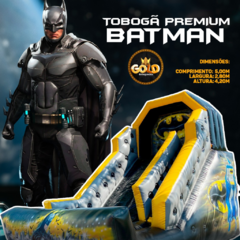 TOBOGÃ PREMIUM DO BATMAN - C/ MOTOR - 5.00m x 2.80m x 4.20m