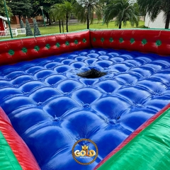 COLCHÃO P/ TOURO MECÂNICO - C/ MOTOR - 4.80m x 4.80m x 1.10m - Gold Brinquedos Infláveis