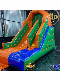 TOBOGÃ PREMIUM 2 EM 1 SLIDE - C/ MOTOR - 5.00m x 2.80m x 4.20m - comprar online