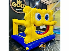 PULA PULA DO BOB ESPONJA - C/ MOTOR 2.75m x 2.75m x 2.45m - Gold Brinquedos Infláveis