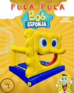 PULA PULA DO BOB ESPONJA - C/ MOTOR 2.75m x 2.75m x 2.45m