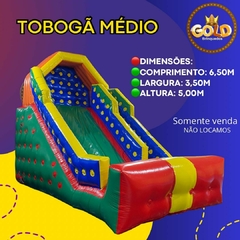 TOBOGÃ MEDIO - C/ MOTOR - 6.50m x 3.50m x 5.00m