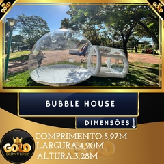 BUBBLE HOUSE - C/ MOTOR - 5.97m x 4.20m x 3.28m