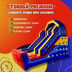 TOBOGÃ PREMIUM C/ MOTOR 5.00m x 2.80m x 4.20m