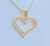 Conjunto Coração Cravejado Cristal - loja online