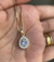 Colar Gota Zirconia Multi Cravejado - GEOVANA - SEMIJOIAS