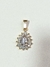 Pingente Gota Zirconia Multi Cravejado - comprar online