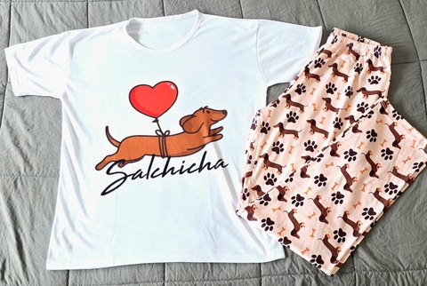 Pijama Media Estacion Adulto SALCHICHA - comprar online