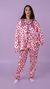 Pijama CAMISERO adulto SATEN INVIERNO - LOTSO - comprar online