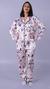 Pijama CAMISERO adulto SATEN INVIERNO - SOL Y LUNA - comprar online
