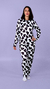 Pijama adulto MORLEY INVIERNO full print - CORAZONES NEGROS - comprar online