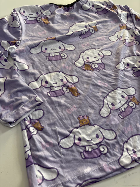 Remera infantil OUTLET full print invierno - CINNAMONROLL - comprar online