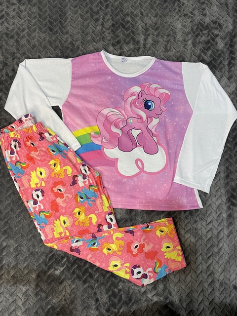 PIjama Infantil Invierno Pony