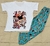 Pijama Infantil Media Estación Cartoon - comprar online