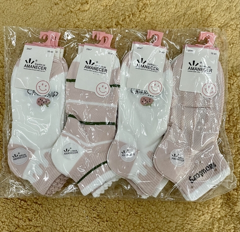 Docena de soquetes importados - Rosa 20 - comprar online