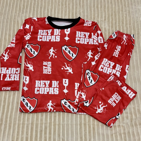 PIJAMA INFANTIL INVIERNO FULL PRINT INDEPENDIENTE - comprar online