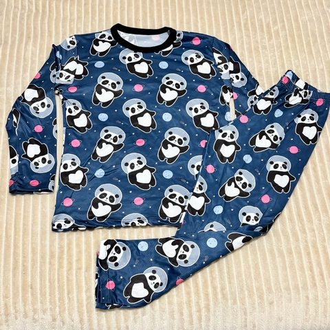 PIJAMA INFANTIL INVIERNO FULL PRINT PANDA - comprar online