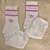 Medias media caña BLANCAS ADIDAS PASTELES - comprar online