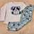Pijama Invierno Adulto BULLDOG - comprar online