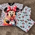 Pijama infantil media estación FULL ESTAMPA - Minnie Celeste - comprar online