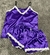 Pijama saten violeta