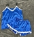 Pijama saten azul eléctrico