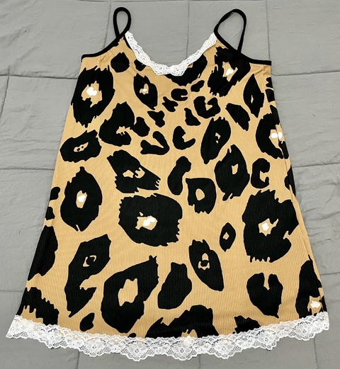 Camisolin de morley Animal print camel - comprar online