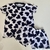 Pijama Verano Infantil Full Print Corazon Negro
