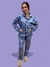 Pijama CAMISERO adulto SATEN INVIERNO - IGOR - comprar online