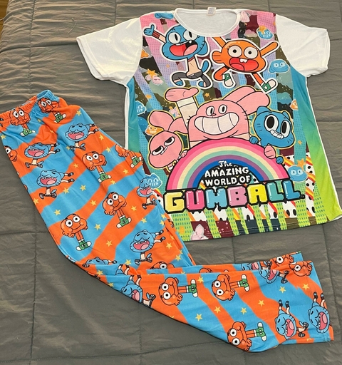 Pijama Infantil Media Estación Gumbal - comprar online