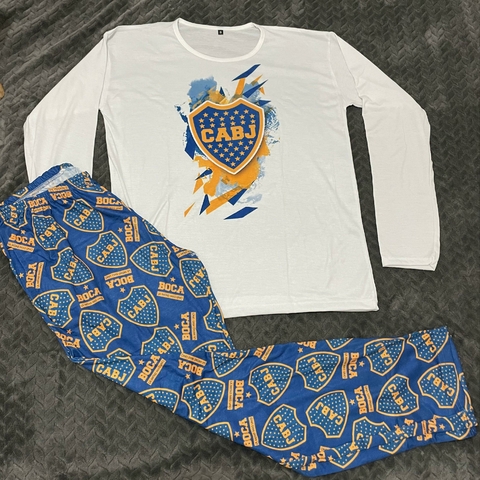 Pijama Invierno Adulto BOCA