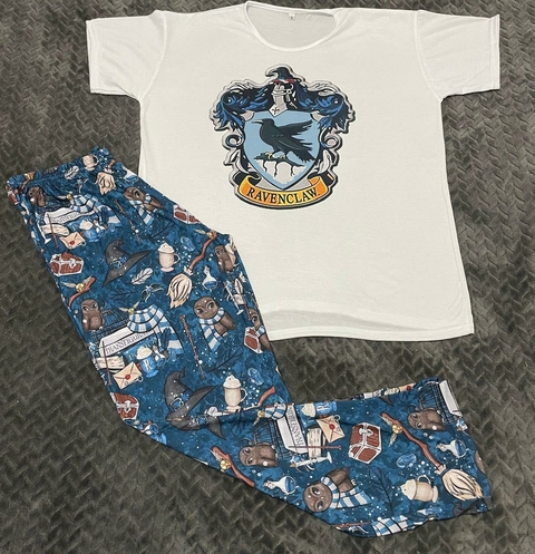 Pijama Media Estacion Adulto Harry Potter CASA RAVENCLAW - comprar online