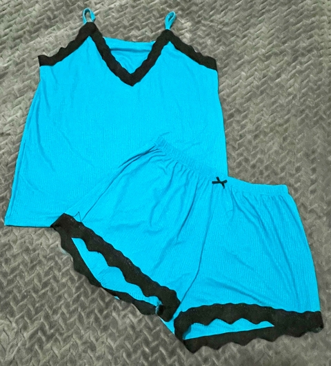 Pijama Morley Premium Turquesa