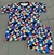 Pijama adulto verano FULL PRINT con bolsillo MICKEY AZUL