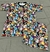 Pijama adulto verano FULL PRINT con bolsillo CARTOON