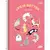 CADERNO TILIBRA D+ 96F VÁRIAS ESTAMPAS ESPIRAL - MENINA