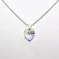 DIJE CORAZÓN 10MM - LUA SWAROVSKI ELEMENTS - LUA JOYAS