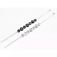 PULSERA PASION PLATA 925-LUA SWAROSKI