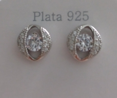 ARO PLATA 925-LUA ZIRCONIA ELEMENTS - comprar online